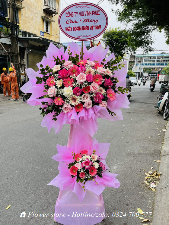 Kệ hoa chúc mừng doanh nhân FL23
